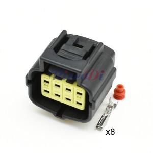 1세트 8핀 TYCO AMP 174982 -2 Denso용 밀폐형 방수 커넥터 배선 하네스 자동차 전기 플러그