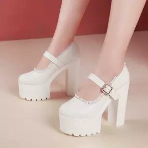 하이힐 웨딩 신부 결혼식 가보시 구두 촬영 15cm 키높이