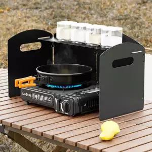 캠핑 버너 불판 화구 바람막이 가드