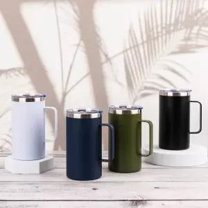 손잡이 머그컵 사무실 회사 벤티 스텐 텀블러 700ml 텀블러 스텐텀블러