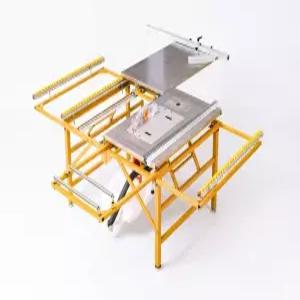 테이블 쏘 톱 다이 목공 전기톱 기계 합판 재단기 휴대용 조기대 원형 슬라이딩 미니 절단기