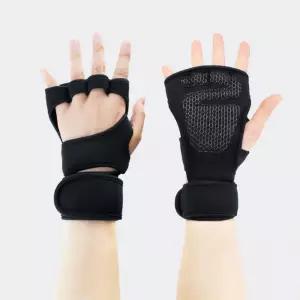 이시아르 헬스장갑 한컬레 블랙 XL 용장갑 웨이트 운동 반장갑 남자 여성 글러브