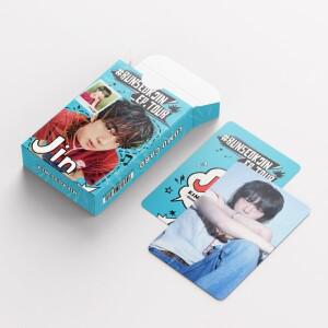 92개의 작은 별 무역  카드 인스턴트 플래너 스티커 양면 LOMO 팬 컬렉션