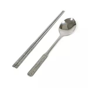 업소용 스텐 인삼수저 젓가락 젓가락 스텐젓가락 수저세트 숟가락