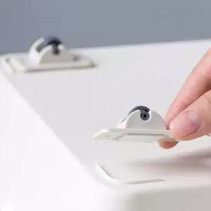 붙이는 미니 바퀴 바뀌 달기 초소형 접착식 캐스터 4개입 부착형 부착식 수납함 쓰레기통 작은 케스터 롤러