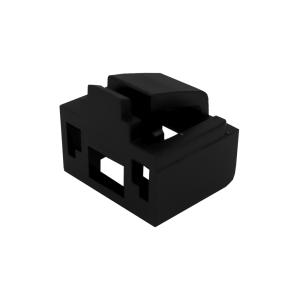 랜 RJ-45 포트 단자 잠금장치 포트락 물리 보안 차단 잠금알 유닛 10개 키별도 블랙