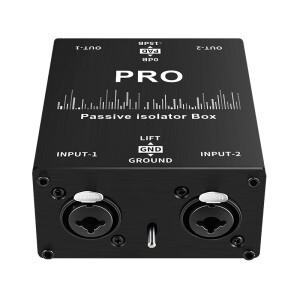 XLR 오디오 아이솔레이터 전류 사운드 소음 제거 믹서 마이크 공통 접지 필터 다기능 미터