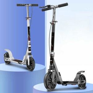 접이식 바구니킥보드 디스크브레이크 경량 소형 등하원 세발전동자전거 듀얼 뉴빅