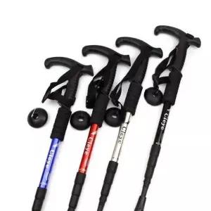[콩심팥심]4단 접이식 등산스틱 알루미늄 지팡이