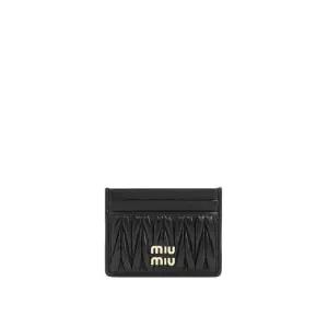 [롯데백화점]미우미우 마테라쎄 나파 가죽 카드 지갑 5MC076 AFPP F0002