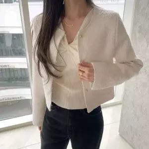 [미나그램] 벨로스 노카라 트위드자켓