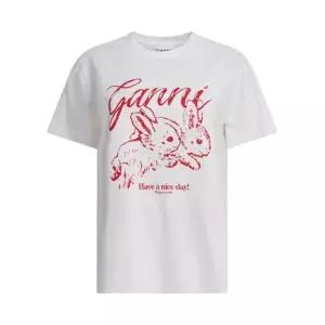 [롯데백화점]가니 릴렉스 BUNNY 티셔츠 릴렉스드 버니 반팔 T3994 151