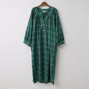 아이우먼 9부체크셔링원피스 SFB135M010 빅사이즈 (6155615A)