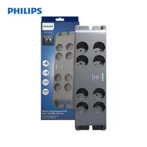 필립스 서지보호 울트라 멀티탭 고용량 과부하차단 8구 2M