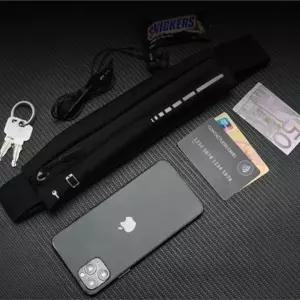 ( )런닝벨트 러닝 벨트 슬림벨트 힙색 달리기 마라톤 등산 자전거 크로스백 스마트폰 차키 신축성 핸드폰백