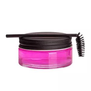 참고 브로우 마스터 왁스 - 비오틴으로 팅되고 조각된 눈썹을 위한 오래 지속되는 눈썹 젤 투명 마감의