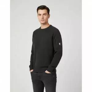 [CP컴퍼니] 램스울 크루넥 스웨터 다크 섀도우 19CMKN040A 110149A 153433912