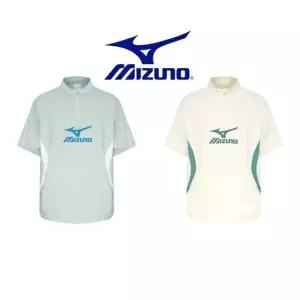 [갤러리아] [미즈노]남여공용 하프집업 반팔 하이넥 피스테 32YE5B21 2C