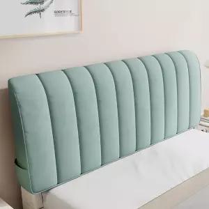 침대 헤드 등받이 교체용 푹신한 머리맡 덮개 인테리어