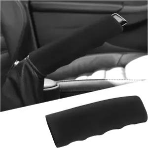 Fkewp 자동차 핸드 브레이크 커버 웨이브형 프로텍터 편안한 손잡이 그립 미끄럼 방지 실리콘 주차 레버