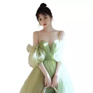 연말파티드레스 행사 공주 드레스 무대 연말 시상식 생일파티