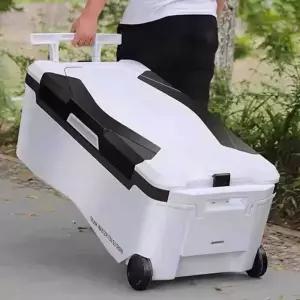 갈치 쿨러 대용량 낚시 아이스박스 캐리어 대형 쿨백 85리터 70L 트롤리