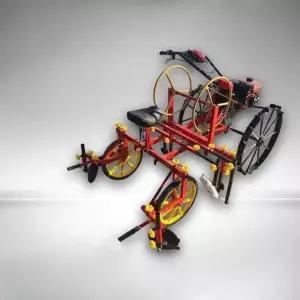 엔진 동력 비닐 피복기 트랙터 농업용 농기계 멀칭 파종기 커버