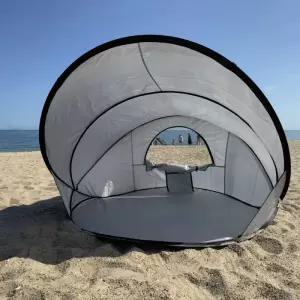 에어텐트 해변 자동 텐트 야외 여행 소형 접이식 자외선 차단 방풍 물놀이 매트