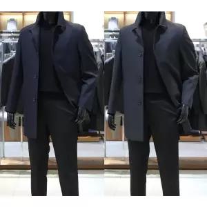 [바쏘](의정부점)25 SS 심플 솔리드 셋 인 카라 트렌치 맥코트 2종 [ 네이비,차콜 ]