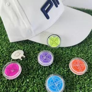 골프 수평 볼마커 수평계 자석 클립 마크 경사도 측정/볼마크/마커/골프공/마킹/골프볼/마카/라인볼/체크