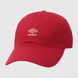 엄브로O UMBRO 면 에센셜 볼캡 레드 UQ123CCP11SRE