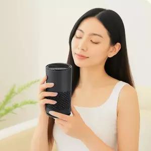 차량용 공기청정기 텀블러형 헤파필터 먼지 냄새 제거