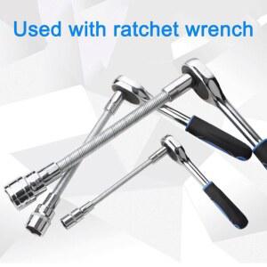 드라이브 소켓 토크 샤프트 익스텐더 어댑터 변환 금속 렌치 래칫