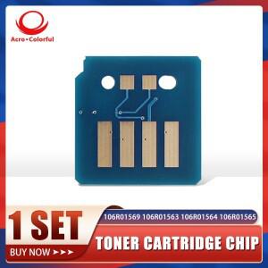 Xerox Phaser 7800 레이저 프린터 카트리지 칩 106R01582 복사기 드럼 칩용 1 세트 호환 토너