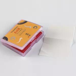 토시도 거울 실크 티슈형 마 기름종이 100매 얼굴 거울케이스 휴대용