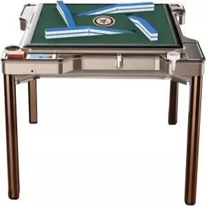 재떨이 컵 홀더 패널 및 USB 충전 포트가 장착된 BXHouP-BaiZTM 자동 마작 테이블 다이닝 번호 타일