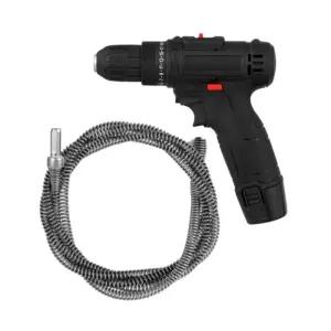 하수구뚫음 수도관 배관 + 8m 플렉스샤프트 스프링관통기 하수도 하수구 뚫는기계-드릴