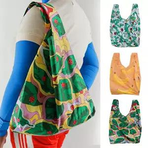 바쿠 스탠다드백 장바구니 접이식 휴대용 에코백