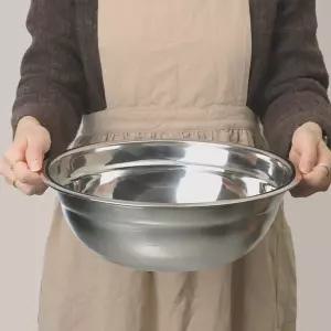 국내생산 304스텐 양푼 다라이 소형 5호/스테인리스/믹싱볼/식당/음식점/무침볼/요리/조리/믹스/베이킹