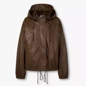 [백화점 홈쇼핑 정품] 스튜디오 톰보이 라이트 신세틱 레더 후디 점퍼 9106161103