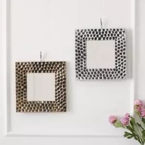 네모난 미니거울 현관 거실 인테리어 벽걸이 작은거울 (KYR-W91E6F8)_