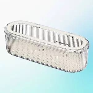 감성 TV96HK86 물빠짐 가정용 수저통 신혼주방 플라스틱 보관함