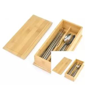식당 AO45XH65 대나무 수저함 고급형 수저보관함 수저보관통