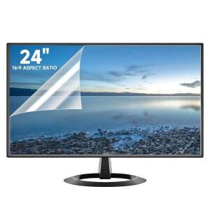 24인치 안티 글레어 매트 스크린 프로텍터 16:9 Scepter / LG Dell Acer ViewSonic ASUS Aoc 삼성 와이드스크린 모니터, 눈 보호 스크래치 방지 및 눈부심 필름 2팩