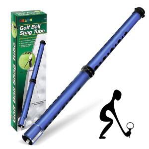 골프공 리트리버 툴 골프 이지 픽업 볼 피커 상단 그래버 도구, 탈착식 휴대용 프리미엄 스테인리스 스틸, 퍼터 액세서리, 남성용 선물