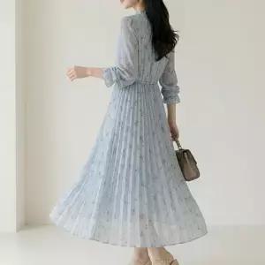 [바네사빈] 하늘하늘 프릴 브이넥 원피스 v01482ss