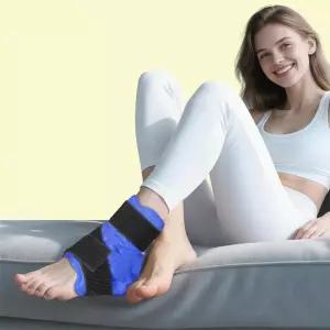 다용도 발목 아이스랩 냉온찜질팩 손목 무릎 팔꿈치 밴드형 젤팩 스포츠용