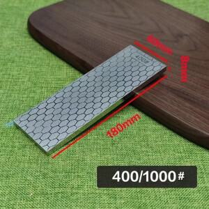 다이아몬드 숫돌 목공 연마재 양면 400 # 실리콘 베이스가 있는 도구