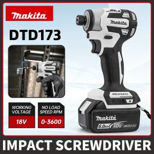 마키타 DTD173 18V 무선 임팩트 드라이버 LXT BL 브러시리스 모터 전기 드릴 목재/볼트/T-모드 N·M 충전식