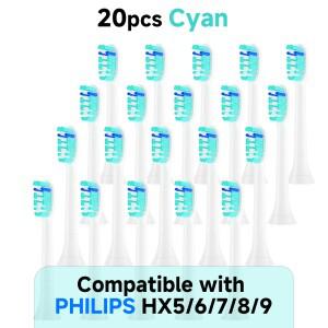필립스 교체용 전동 브러시 헤드와 호환되는 칫솔 6500 HX7/HX8/HX9/HX5